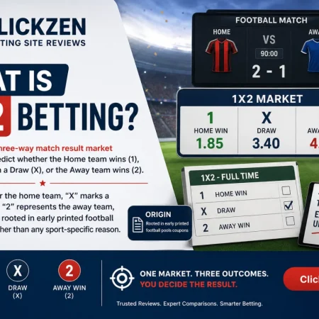 1X2 Betting Explained: How It Works for Beginners