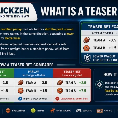Teaser Bet: The Complete Guide to This Sports Bet Type